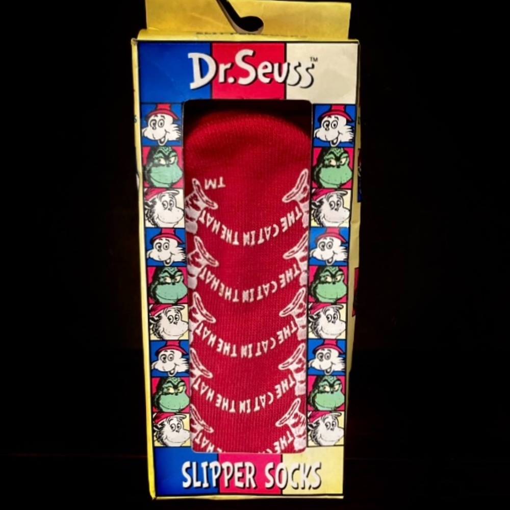 Dr. Seuss Slipper Socks (never worn)